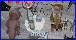 Large Lot Of Vintage Star Wars Toys