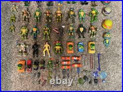 Large Lot of TMNT Teenage Mutant Ninja Turtles Toys SOME VINTAGE! FREE SHIP