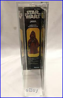 Large Size Jawa AFA 80 NM Star Wars vintage Kenner 12 action figure toy MIB