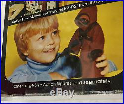 Large Size Jawa AFA 80 NM Star Wars vintage Kenner 12 action figure toy MIB
