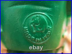 Laurel & Hardy 1960s Italian 8 Squeeze Figures (Works Perfectly! Hats Pop Up!)