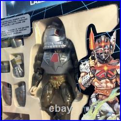 Lazerforce Warriors. Vintage 80s Toy. Sungold Hong Kong Figure MIB. MOTU KO Gray