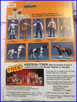 Legend of the Lone Ranger Gabriel Full Set of Five Figures Mint on Cards