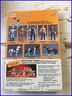 Legend of the Lone Ranger Gabriel Full Set of Five Figures Mint on Cards