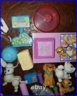 Li'l Litters My Little Pony Lady Labrador Puppy Vintage Kenner LPS toy lot