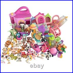 Littlest Pet Shop LPS 35 Figures Lot and Accessories Authentic Hasbro Vintage