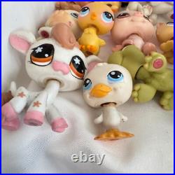 Littlest Pet Shop LPS 35 Figures Lot and Accessories Authentic Hasbro Vintage