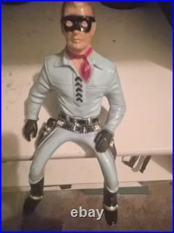Lone Ranger, Inc. 1954-64 Vintage The Lone Ranger Cowboy Figures with 2 Horses