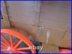 Lone Ranger Prairie Wagon 4 In 1 Gabriel 1975 with box, Not Complete Vintage