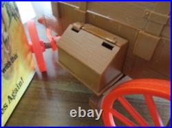 Lone Ranger Prairie Wagon 4 In 1 Gabriel 1975 with box, Not Complete Vintage
