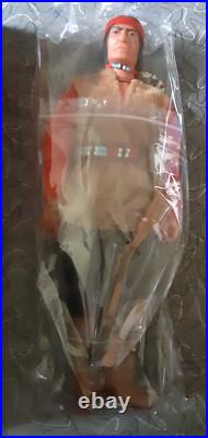 Lone Ranger Red Sleeves figure complete MINTY in bag with repro box Gabriel