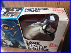 Lone Ranger & Silver -Tonto & Scout Gabriel Action Figure Lot Rare Never Opened