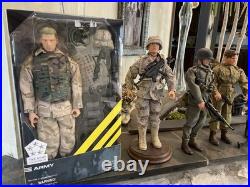 Lot 11 12 Vintage GI Joe Action Figures Soldiers of World War II Dragon 70321 +