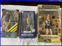 Lot 11 12 Vintage GI Joe Action Figures Soldiers of World War II Dragon 70321 +