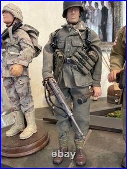 Lot 11 12 Vintage GI Joe Action Figures Soldiers of World War II Dragon 70321 +