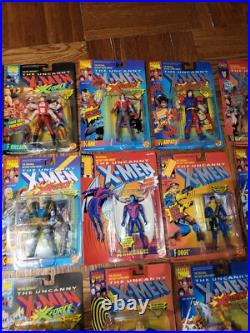 Lot 23 Vtg X-Men Toy Figures The Original Mutant Super Heros Toy Biz Marvel 90s