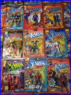 Lot 23 Vtg X-Men Toy Figures The Original Mutant Super Heros Toy Biz Marvel 90s