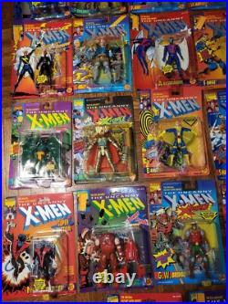 Lot 23 Vtg X-Men Toy Figures The Original Mutant Super Heros Toy Biz Marvel 90s