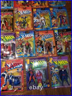 Lot 23 Vtg X-Men Toy Figures The Original Mutant Super Heros Toy Biz Marvel 90s
