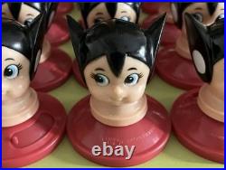 Lot 36 Vintage Japan 70s 7cm Jetter Mars Astro Boy Sofubi Vinyl Figure Head Popy