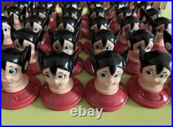 Lot 36 Vintage Japan 70s 7cm Jetter Mars Astro Boy Sofubi Vinyl Mask Figure Popy