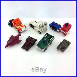 Lot 41 Transformers Action Figures Huge Toy Collection Vintage Animated Series
