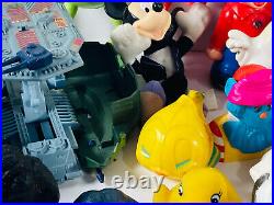 Lot (50+) Vintage Toy Lot simpsons toy story mickey mouse snoopy