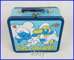 Lot 54 Vintage Schleich Peyo Smurf Toy Figures Papa Smurfette Gargamel lunch box