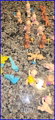 Lot 75 Vintage Baby Figures EL GRECO ARCO 70s 80s PVC Collectible Toys