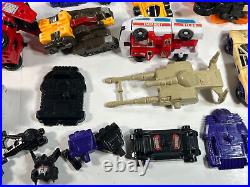 Lot Mixed Vintage G1 OG Transformers 1986 Hasbro Toys Figures 1987 AS IS VTG Old