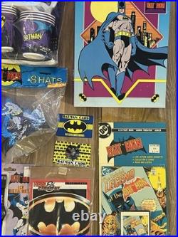Lot Of 30 VTG Batman Joker Watches Keychains Toys Puzzles Birthday Decorations