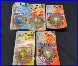 Lot Of 5 Pokemon Monster Collection figures MONCOLLE Toy Evee Dragonite Meowth