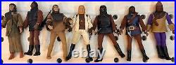 Lot Of 7 Vintage 1974 MEGO Planet Of The Apes Figures & Accessories