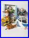 Lot VTG 90's Toy Story Disney Pixar Toys Buzz Lightyear Spaceship Andy Cowboy