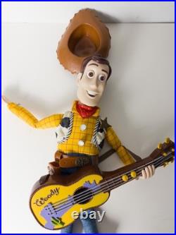 Lot VTG 90's Toy Story Disney Pixar Toys Buzz Lightyear Spaceship Andy Cowboy