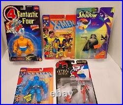 Lot Vintage New Toy Biz/kenner/marvel Action Figures Morph, Beast, The Thing