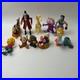 Lot of 11 Mixed Vintage Toy Figures Woody Toad Cartoon PVC Action Figure Bundle