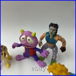 Lot of 11 Mixed Vintage Toy Figures Woody Toad Cartoon PVC Action Figure Bundle