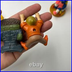 Lot of 11 Mixed Vintage Toy Figures Woody Toad Cartoon PVC Action Figure Bundle
