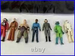 Lot of 11 Vtg Kenner Star Wars 1977-1984 Action Figures Darth Vader Storage Case