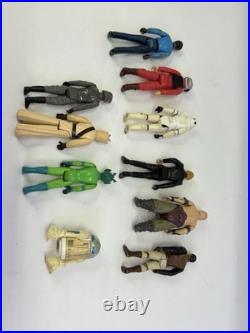 Lot of 11 Vtg Kenner Star Wars 1977-1984 Action Figures Darth Vader Storage Case