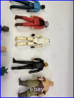 Lot of 11 Vtg Kenner Star Wars 1977-1984 Action Figures Darth Vader Storage Case
