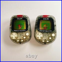 Lot of 2 Nintendo Pokemon Pocket Color Pikachu Toy Digital Pedometer Vintage JP