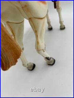 Lot of 2 Vintage 1973 Lone Ranger Horse Figures