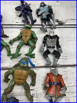 Lot of 24 Vintage Current 1990-2008 TMNT Action Figures Toy Teenage Mutant Ninja