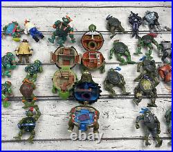 Lot of 24 Vintage Current 1990-2008 TMNT Action Figures Toy Teenage Mutant Ninja