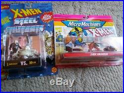 Lot of 35 Vintage Xmen Action Figures Toybiz Toy Biz New Sealed