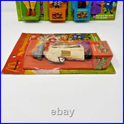Lot of 4 Vintage 1976 Remco Ronald McDonald McDonaldland Figures On Card