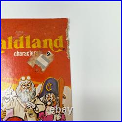 Lot of 4 Vintage 1976 Remco Ronald McDonald McDonaldland Figures On Card