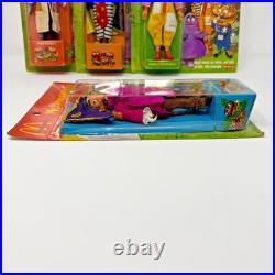 Lot of 4 Vintage 1976 Remco Ronald McDonald McDonaldland Figures On Card
